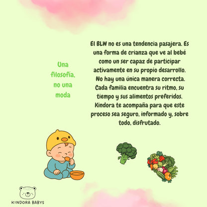 Kindora Babys - Guía BLW para bebes y padres primerizos